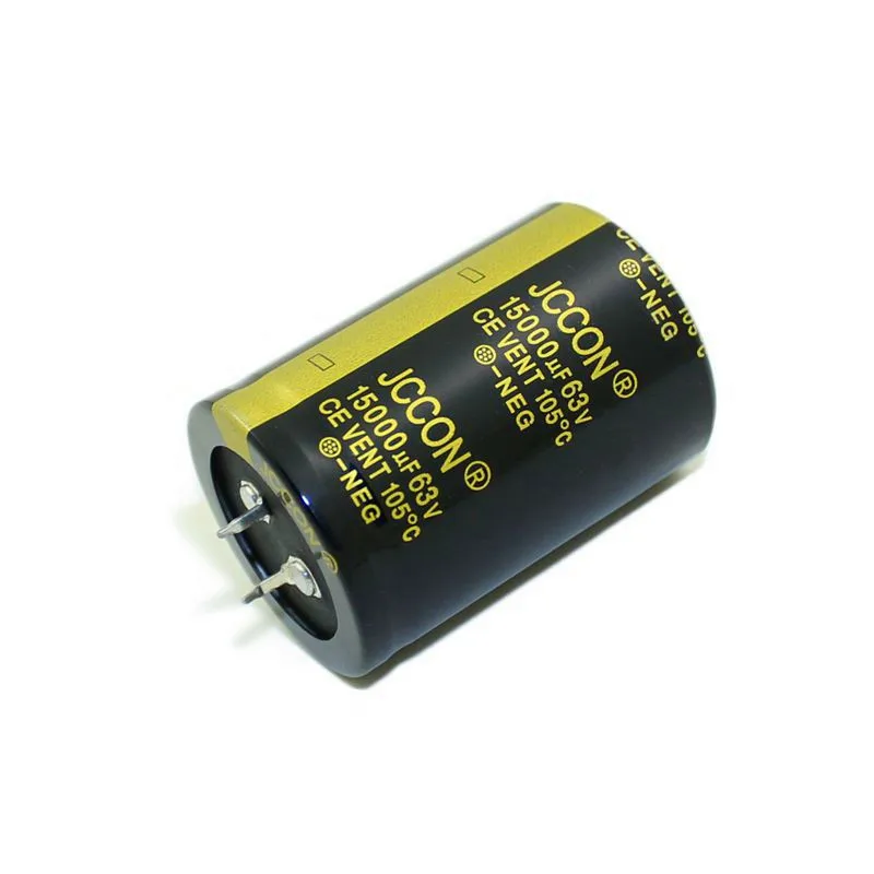 JCCON-Capacitor eletrolítico do Grosso-pé, volume 35x50, poder do inversor 35x60, 63v15000uf