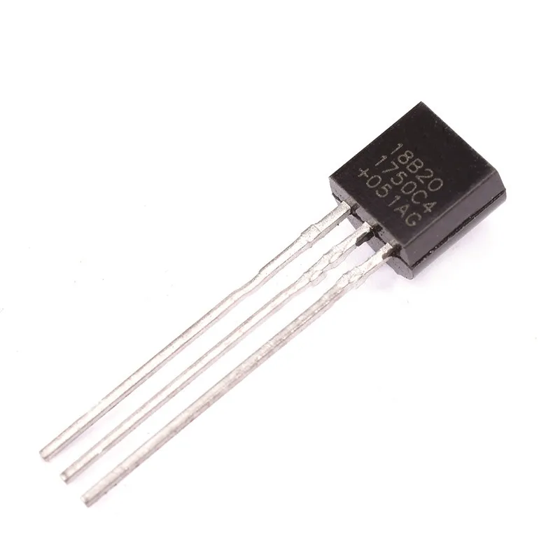 1PCS DS1820 Stainless steel package Waterproof DS18b20 temperature probe temperature sensor 18B20 For Arduino