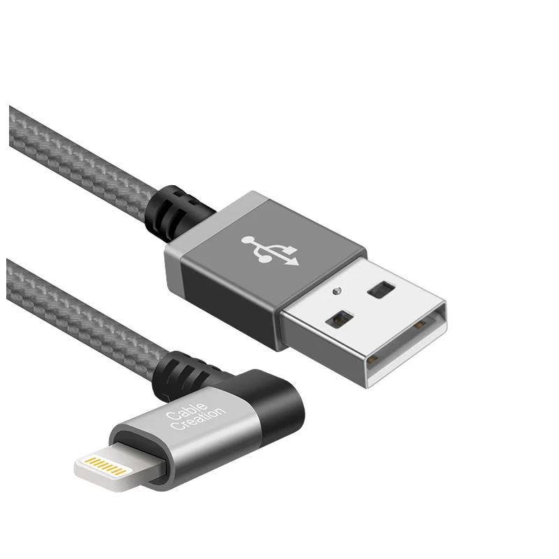 

USB 2.0 Type A male to Lightning interface charging cable fast charging data cable suitable for mobile phones and tablets