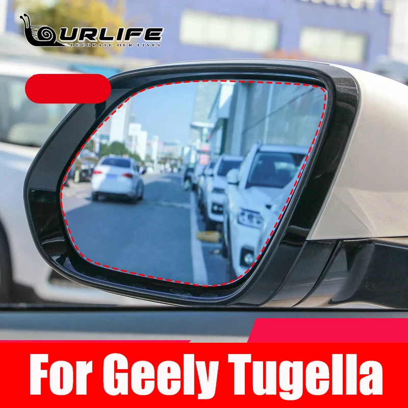 

Full Cover Rearview Mirror Anti-Fog Films Rainproof Anti Fog Film Clean Car Accessories For Geely Tugella Xingyue FY11 2019-2022