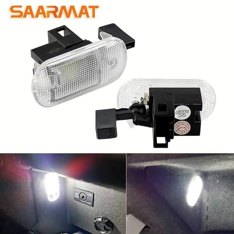 1PC LED Samochodowe światło schowka do VW Golf Mk4 Bora Touran Toua-reg Caddy Do Skoda Fabia Octavia Superb