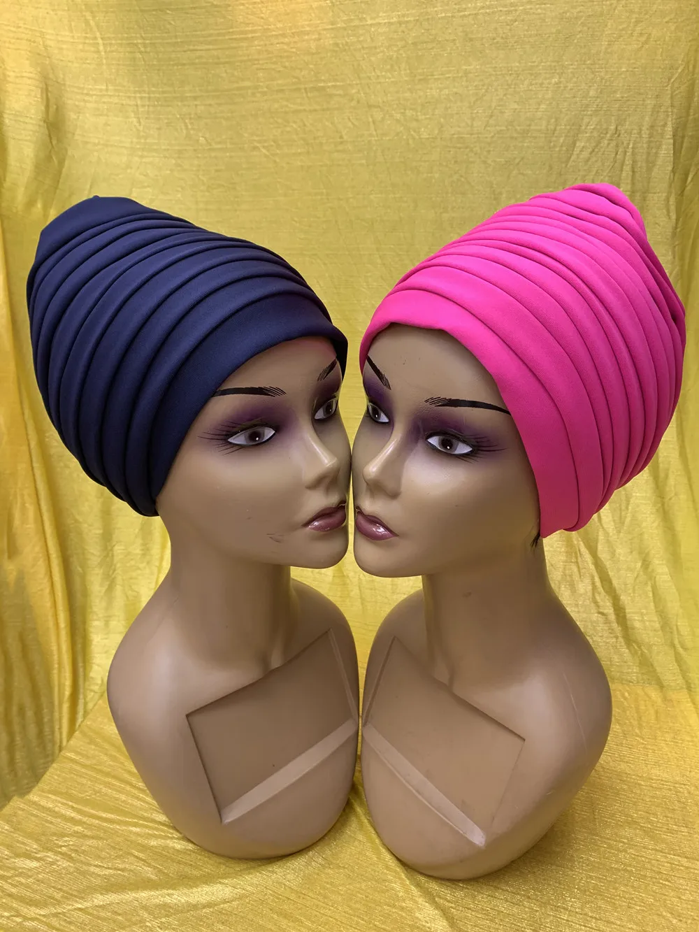 Trendy Muslim Hijab Caps Solid Color Wrap Head Inner Hijabs Cotton Turban Bonnet For Women Islamic Under scarf Hat 12 pcs/pack