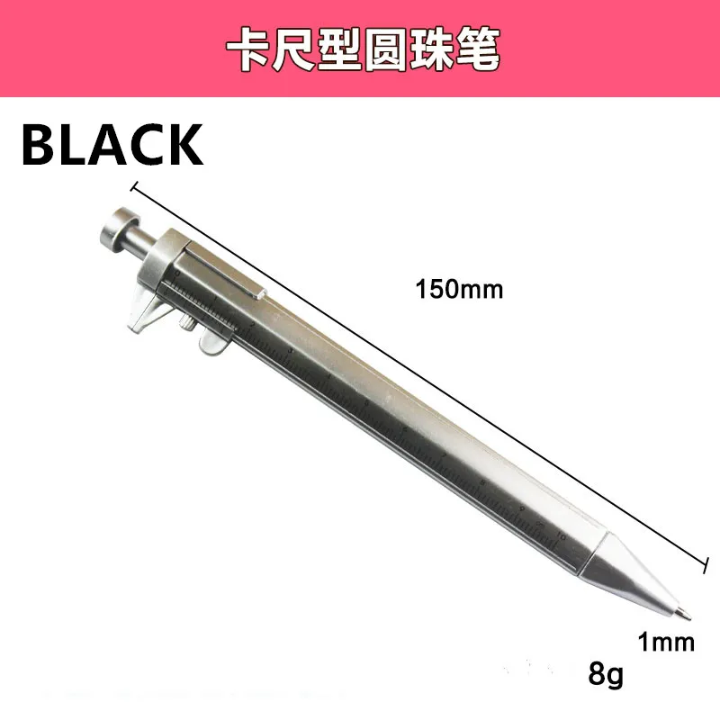 พลาสติก Vernier Caliper ประเภทเครื่องเขียนปากกาลูกลื่นนักเรียนเครื่องมืออเนกประสงค์0-100Mm Caliper
