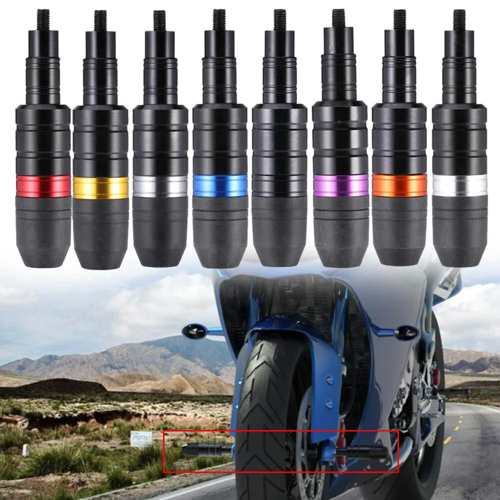 M8 Motorcycle Crash Protective Rod Anti Falling Scooter Aluminum 8MM Motocross Engine Shatter Anti-drop Stick Bar Universal