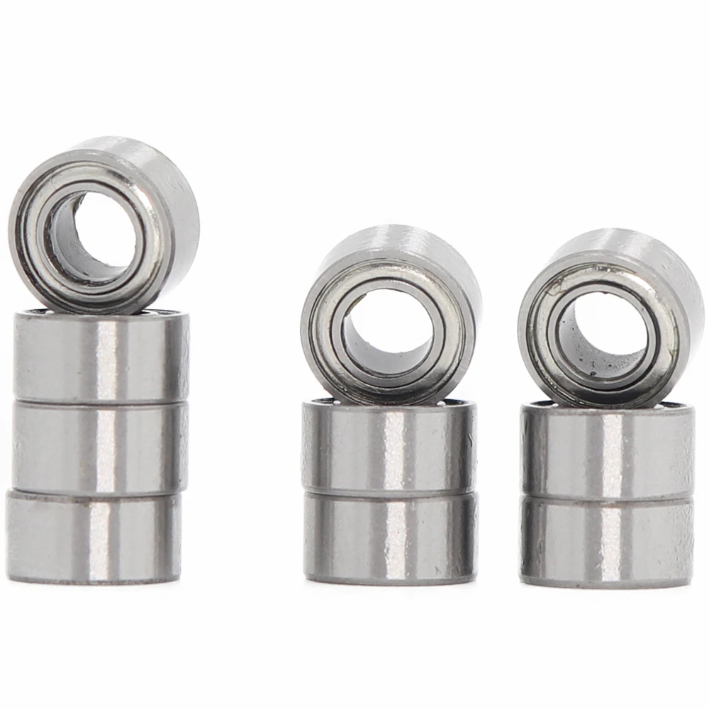 MR84W4ZZ Bearing ( 10 PCS ) 4*8*4 mm Miniature MR84W4 ZZ Ball Bearings 637/4 MR84