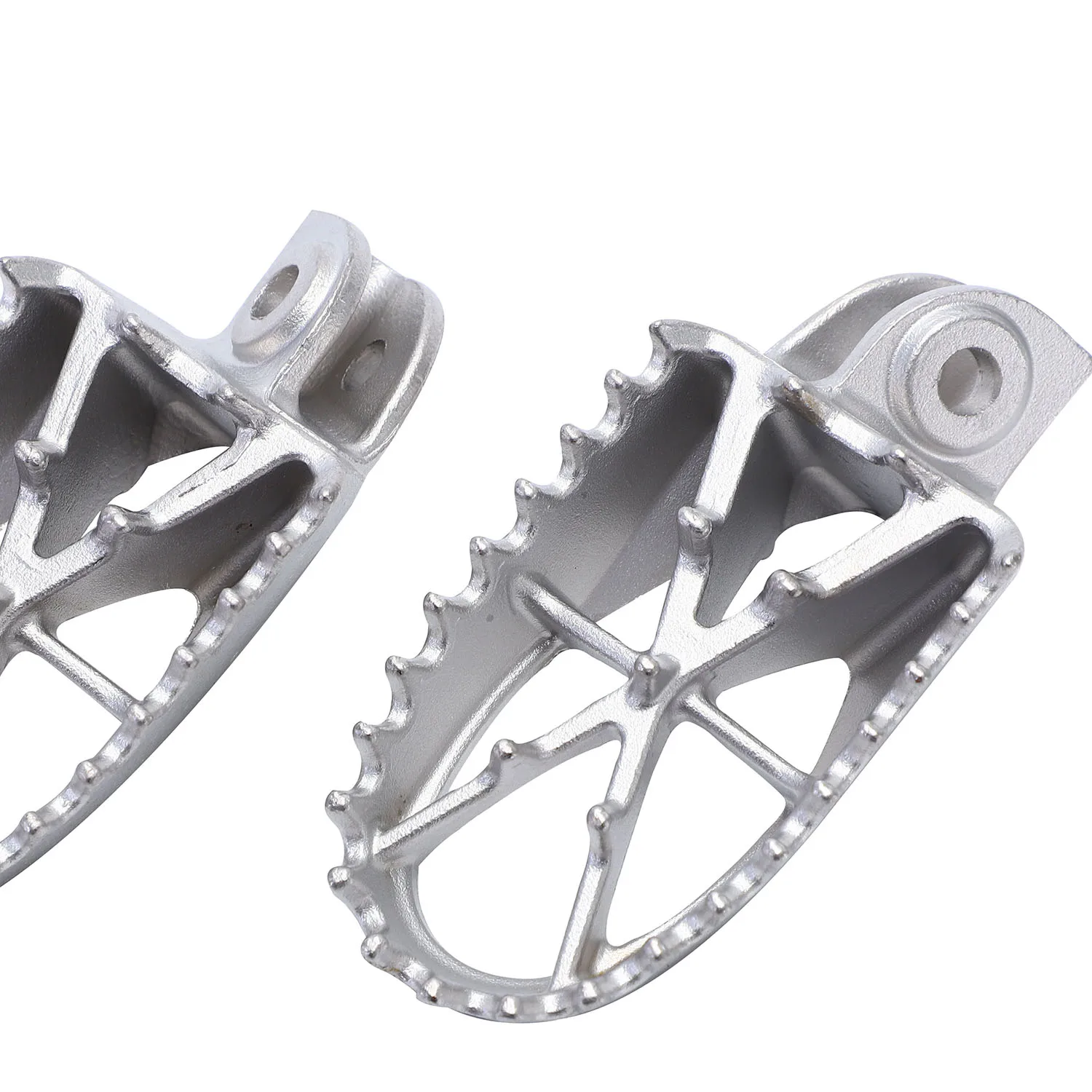 Stainless Steel Foot Pegs Motorcycle Passenger Footrest Motorcycle Pedal For Harley 883 Rear Footpegs For Suzuki 600 2003 Rear