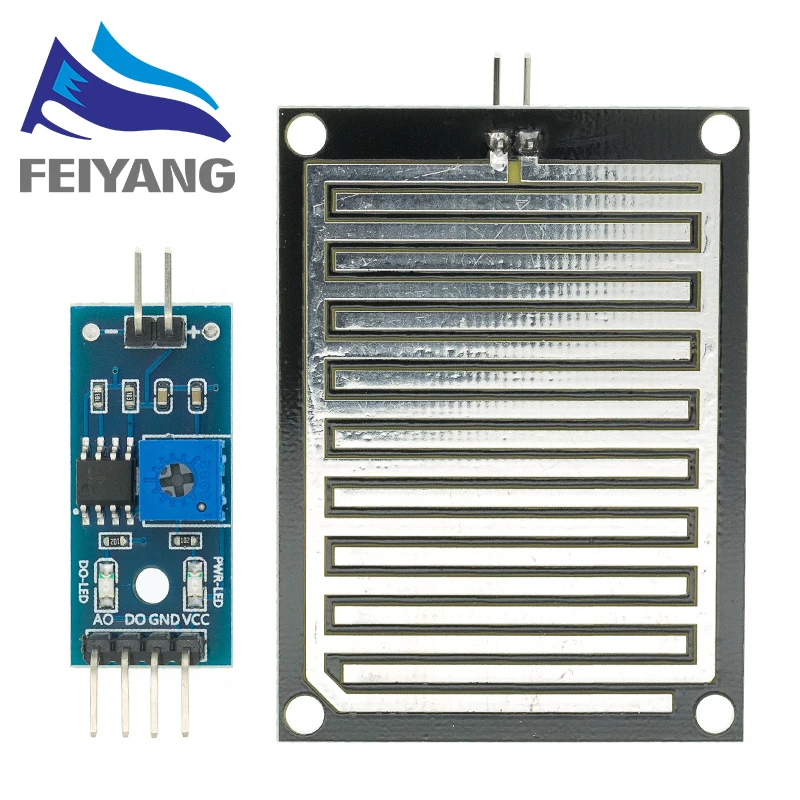 Snow/Raindrops Detection Sensor Module Rain Weather Module Humidity