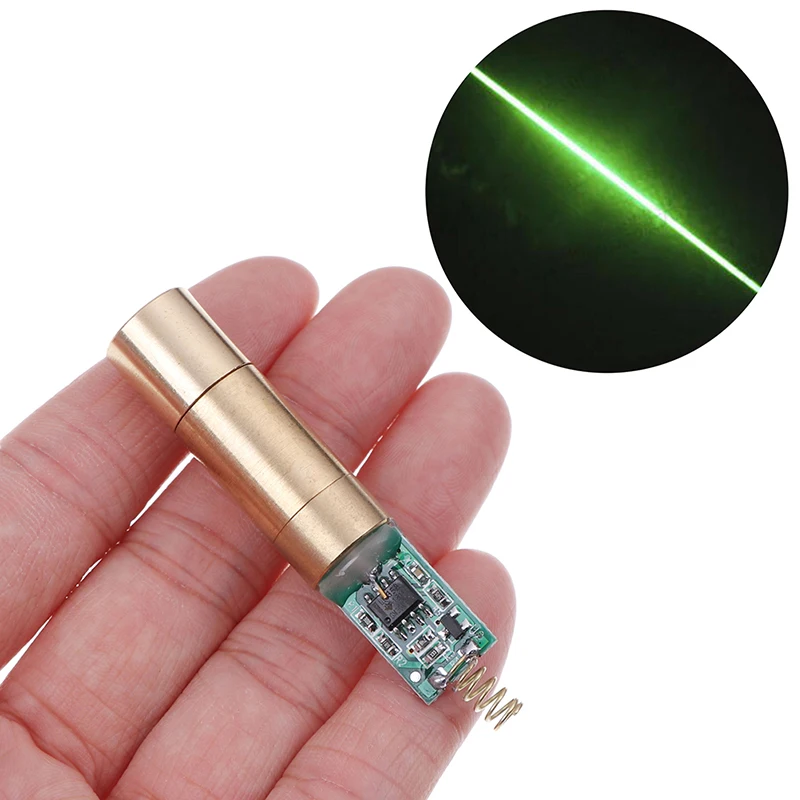 532nm Groene Lijn Laser Module/ Dot Stralen Laser Module/Laserdiode/Licht Gratis Driver/Lab/steady Werken 30 ~ 50Mw