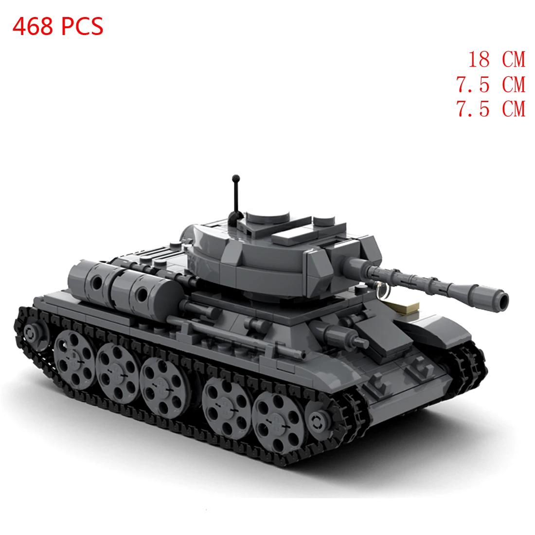 hot military WWII technical vehicles Soviet Army T-34/76 tank equipment Blitz war Building Blocks weapons model bricks toys gift