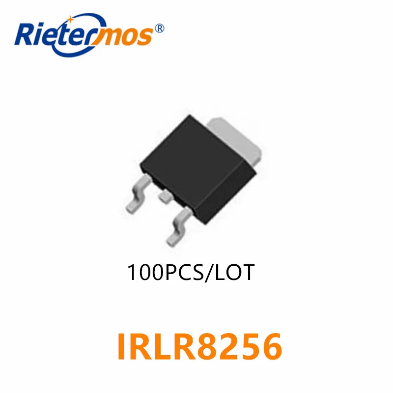 

100 шт. IRLR8256TRPBF IRLR8256PBF N-КАНАЛЬНЫЙ IRLR8256 LR8256 TO252 25 В СДЕЛАНО В КИТАнии