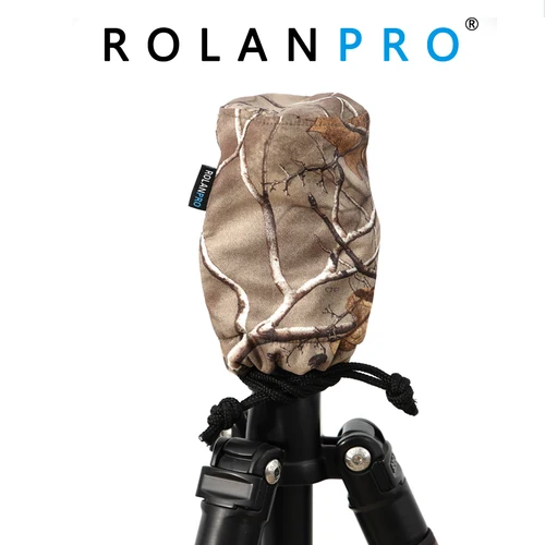 Rolanpro 삼각대 헤드 볼 헤드 보호 가방 삼각대 볼 타입 클라우드 플랫폼 방진 및 방수 보호 커버