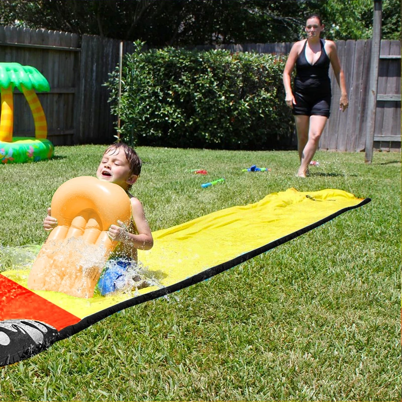 Ouder-kind Sport Grond Giant Surfen Glijbaan Opblaasbare Spelen Centrum Glijbaan Voor Kinderen Zomer Plezier Achtertuin Outdoor Zwembad speelgoed