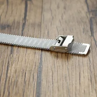 Men Bracelet Timeless Nature Of Mesh Watch Bands Bracelet Stainless Steel Classic Wristband Adjustable Personalized Custom 4
