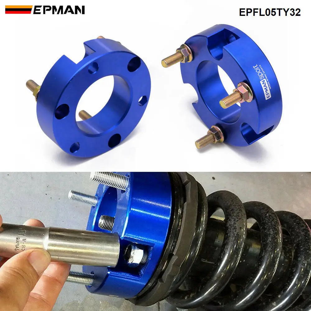 EPMAN Front Suspension Lift Up Kits For Toyota Hilux VIGO Coil Spacers Strut Shocks Absorber Spring Raise 32mm EPFL05TY32