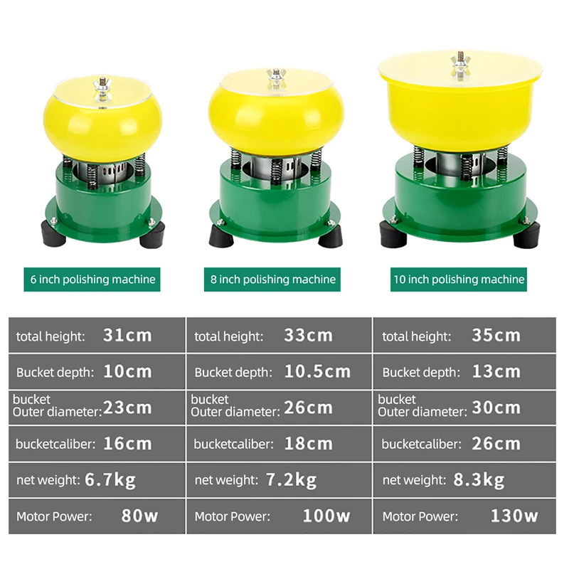 220V 130W หยกเครื่องประดับการสั่นสะเทือนเครื่องขัดปรับพระพุทธรูปลูกปัดหยกการสั่นสะเทือนเครื่องบดสะอาด