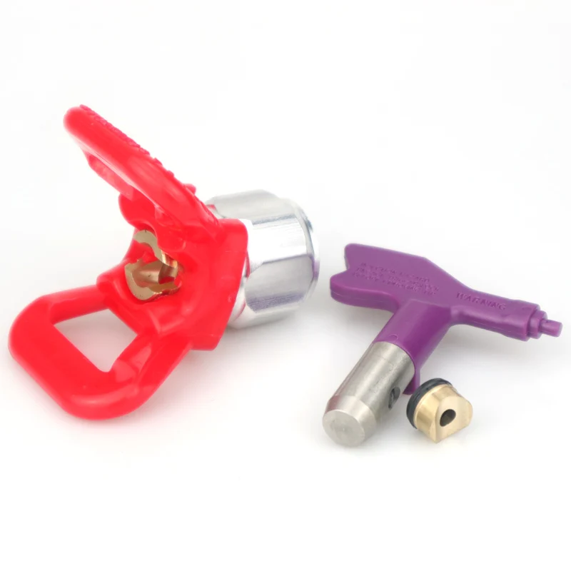 2020 New Airless Spray Tip Guard Suit For High Pressure Spray Gun Spray Guide Airless Paint sprayer Seat Nozzle Set