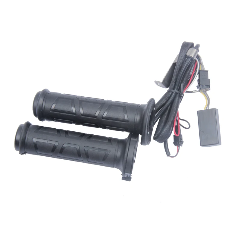 ATV Handlebar Black 7/8"  Electric Hot Heated Grips Handle Warmer Manillar Motocicleta 22mm Heat MOTORCYCLE Quad image 2