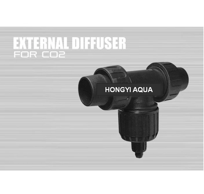 HONGYI Super CO2 Diffusor Zerstäuber 4 In 1 Externe Aquarium Überprüfen Ventil Blase Zähler Ersetzen Keramik – Detail 4