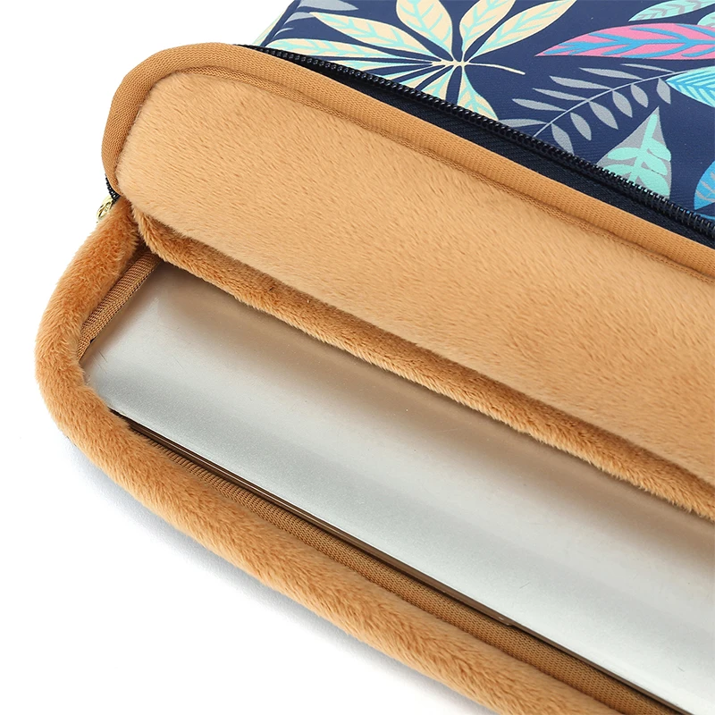 Imagem -04 - Capa para Notebook Bolsa à Prova Dágua para Laptop 13 14 15.6 Macbook Air Pro 13.3 15.4 Computador Estojo para Laptop 15 Polegadas