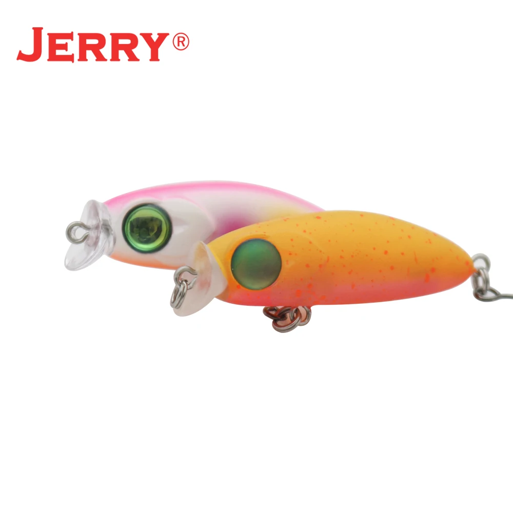 Jerry 1.37in 35mm Ceres Floating Lrf Fishing Lure Rock Minnow Wobbler Hard Bait Area Trout Perch Rockfish Plug Ultralight