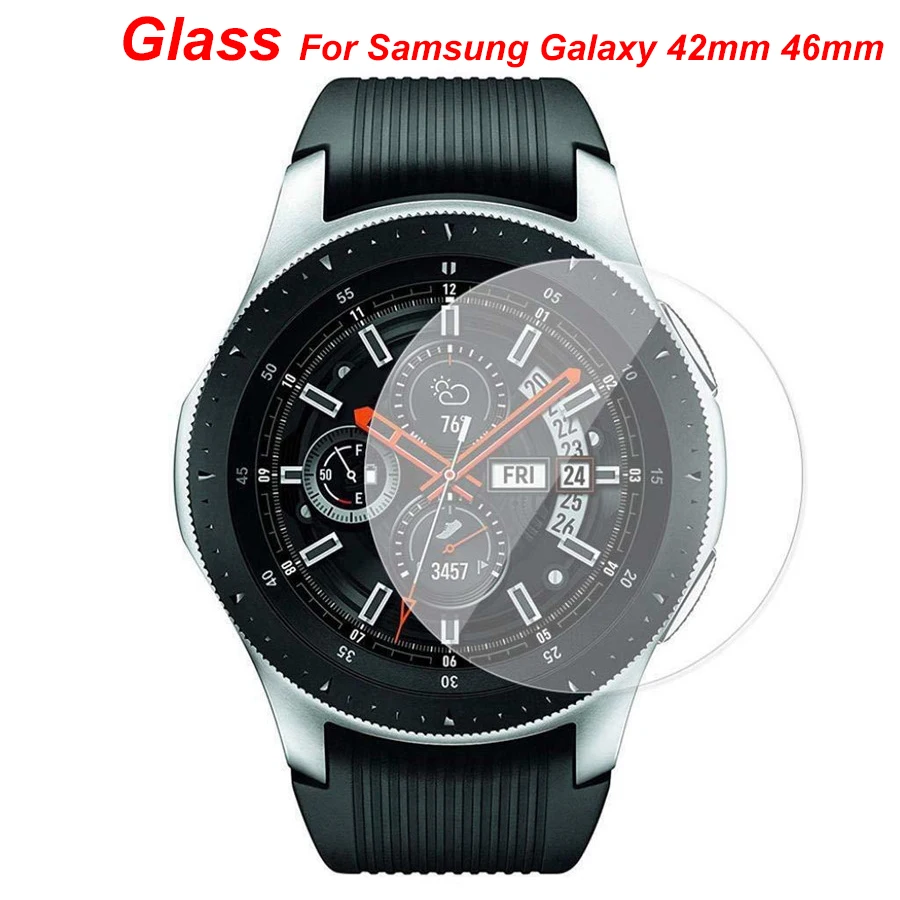 9H Kính Cường Lực Màn Hình Cho Samsung Galaxy Đồng Hồ 42Mm 46Mm Bảo Vệ Bảo Vệ Màn Hình Trong Cho Galaxy Đồng Hồ 3 41 45Mm Gear S3