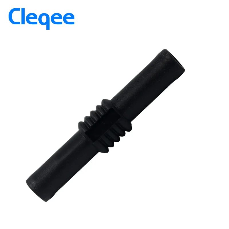 Cleqee P7023 10pcs 4mm banana socket female adapter extension Insulated Banana plug Coupler