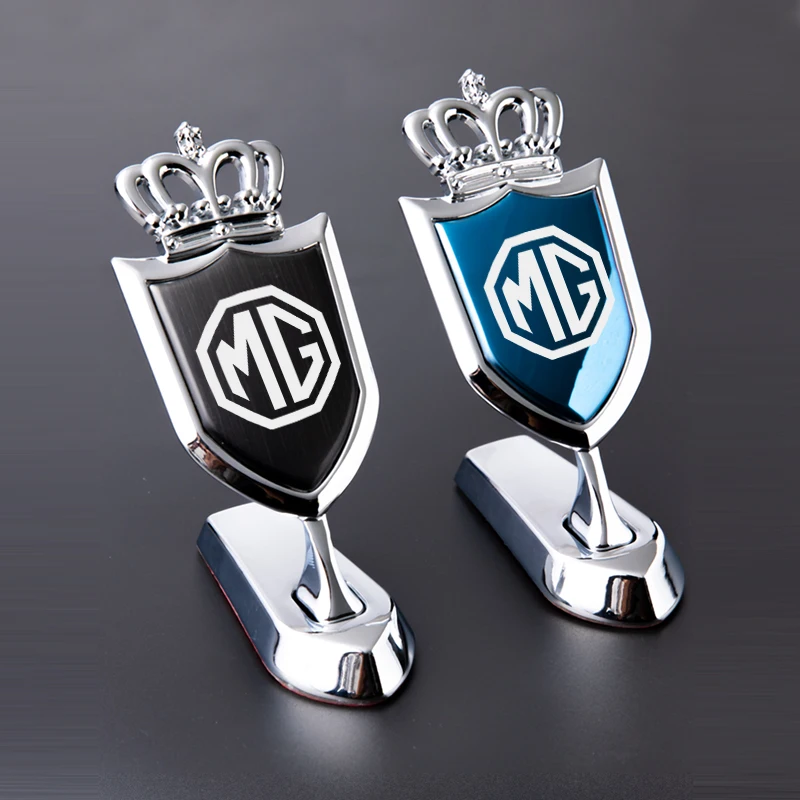 MG zs MG6 MG5 hs ev car accessories parts  head 3D Stereo logo Metal logo sticker decorate Modified parts new energy CAR Upscale