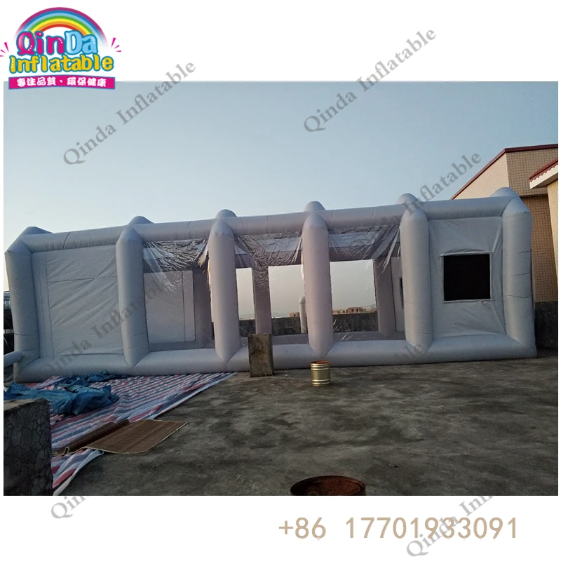 

Inflatable Car 9M*4M*3M Garage Inflatable Car Spray Booth For Car Use Maintaining Factory