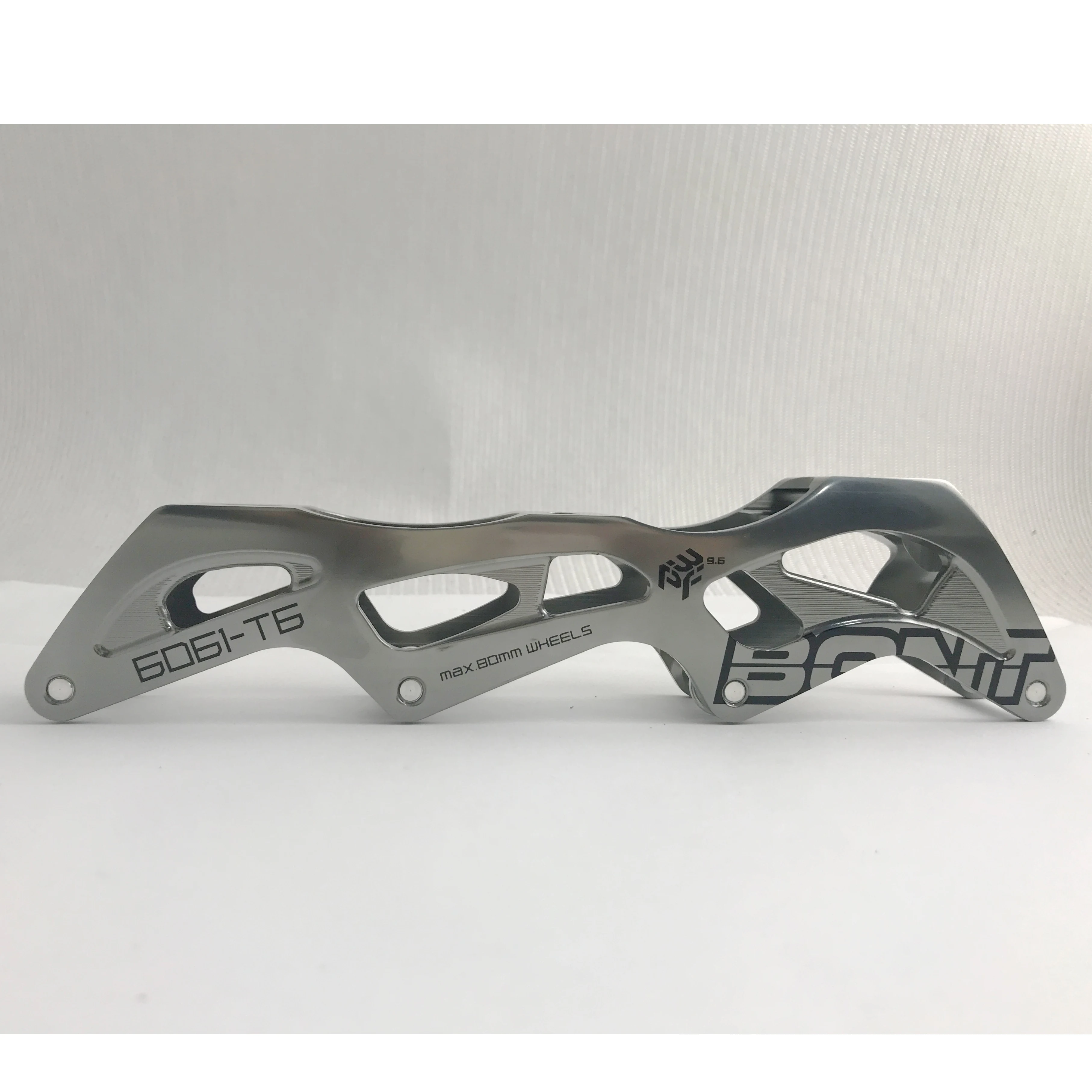 

BONT 2PT Alu 6061 9.6" Silver Inline skate frame Speed skate frame 4x80mm frame