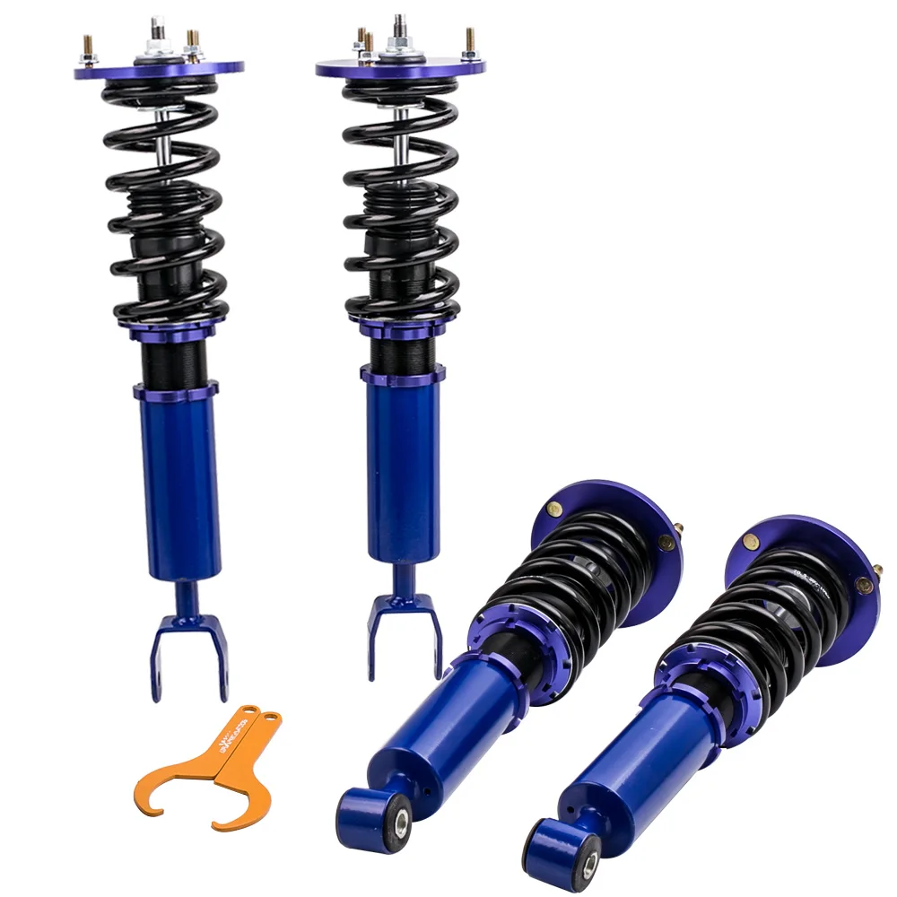 MAXPEEDINGRODS Shock Absorber ADJUSTABLE HEIGHT COILOVER FOR TOYOTA SUPRA JZA80 2JZ-GTE 3.0L 1993~1998 SUSPENSION Springs STRUTS