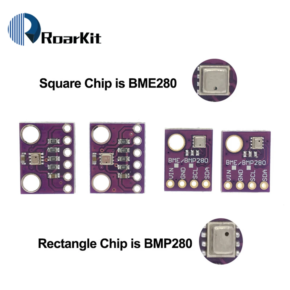 BMP280 BME280 3.3V 1.8-5V Digital Barometric Pressure Altitude Sensor I2C/SPI High Precision And Humidity Temperature Module