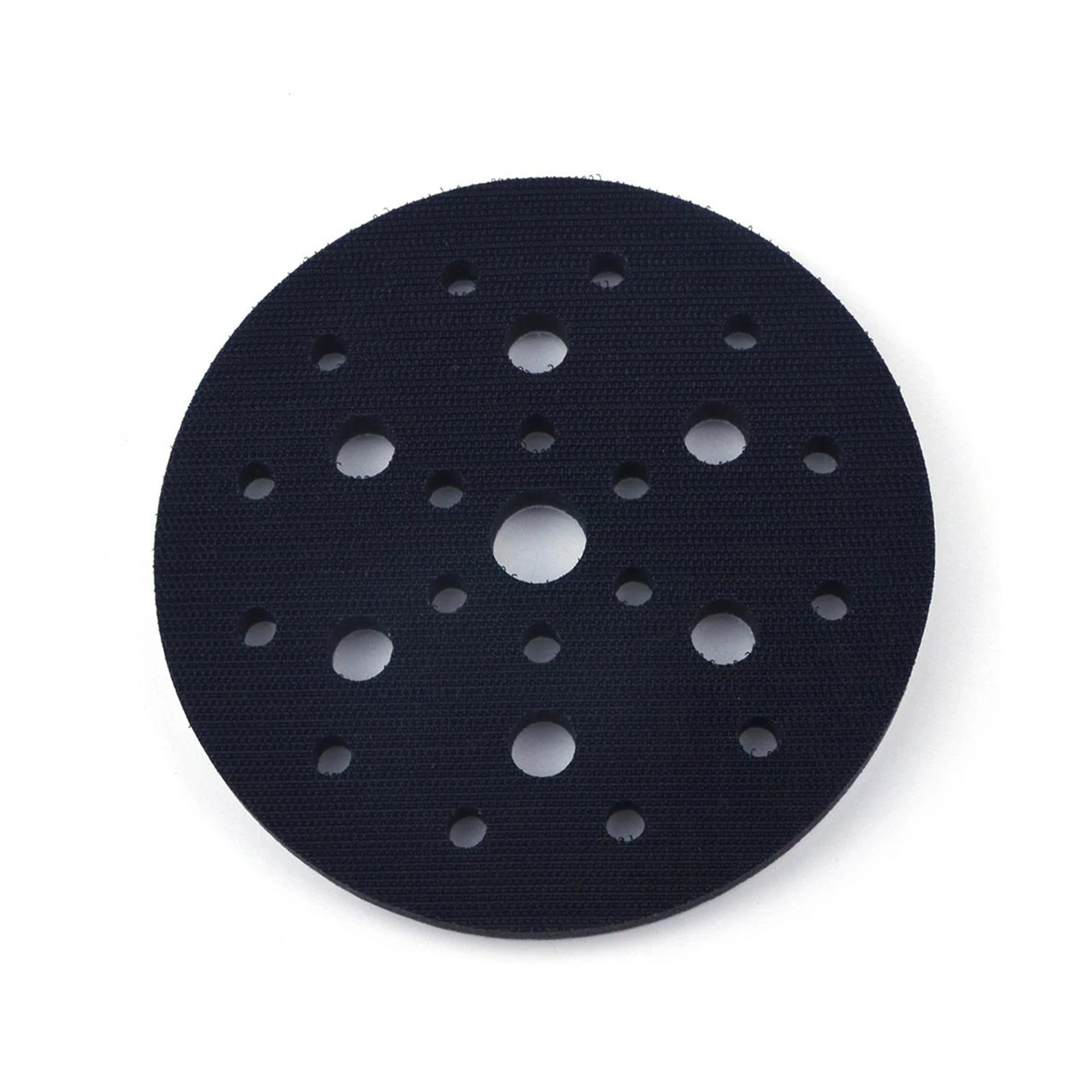 Poliwell-disco de proteção para esponja macia, 1 peça, 6 tamanhos, 150mm, 25 furos, interface com gancho e laço de apoio, almofada abrasiva para polimento