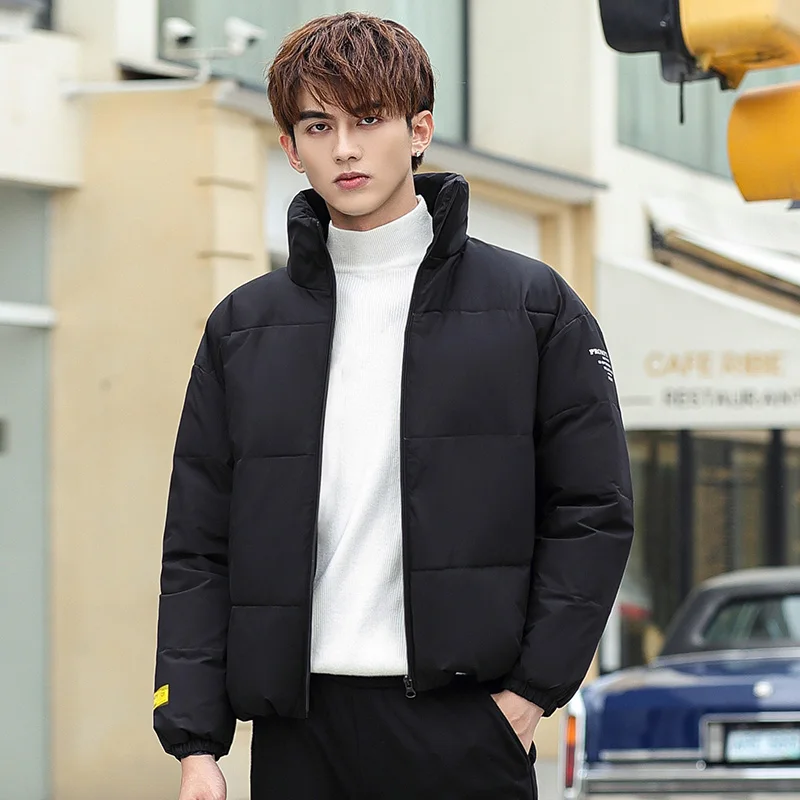 New men's 2021 short style fashion casual 90 white down plus down plus thick down jacket brand high quality winter snow skiing