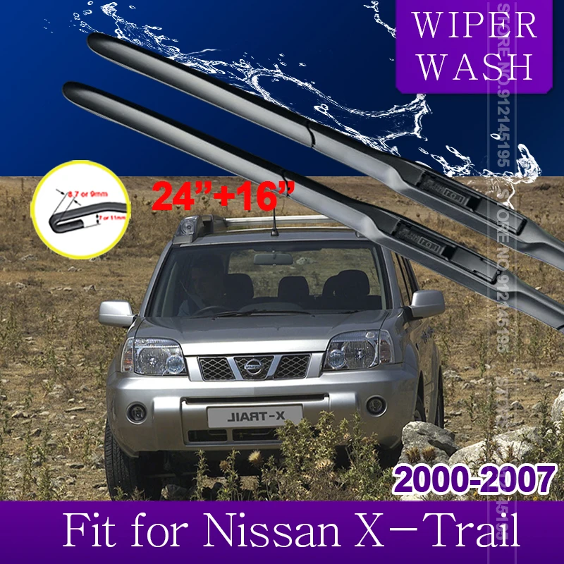 

Car Wiper Blades for Nissan X-Trail T30 2000 2001 2002 2003 2004 2005 2006 2007 Windscreen Windshield Wipers Car Accessories