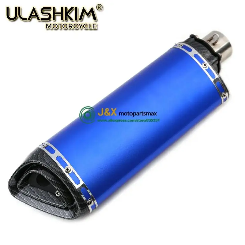 Sistema de Escape completo para motocicleta, tubo de enlace medio modificado, deslizamiento para Hyosung 125 GT Comet