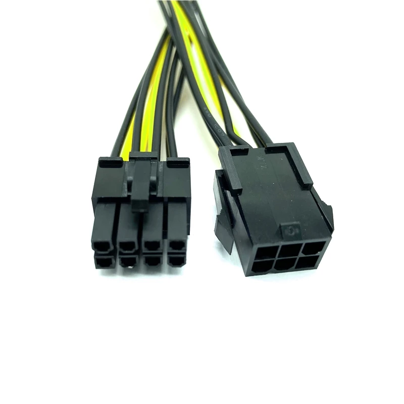 5 Chiếc PCI-E PCI Express PCIE 6 Nữ Sang 8 Pin Video Nam Thẻ Dây Nối Dài Dây Cáp Điện