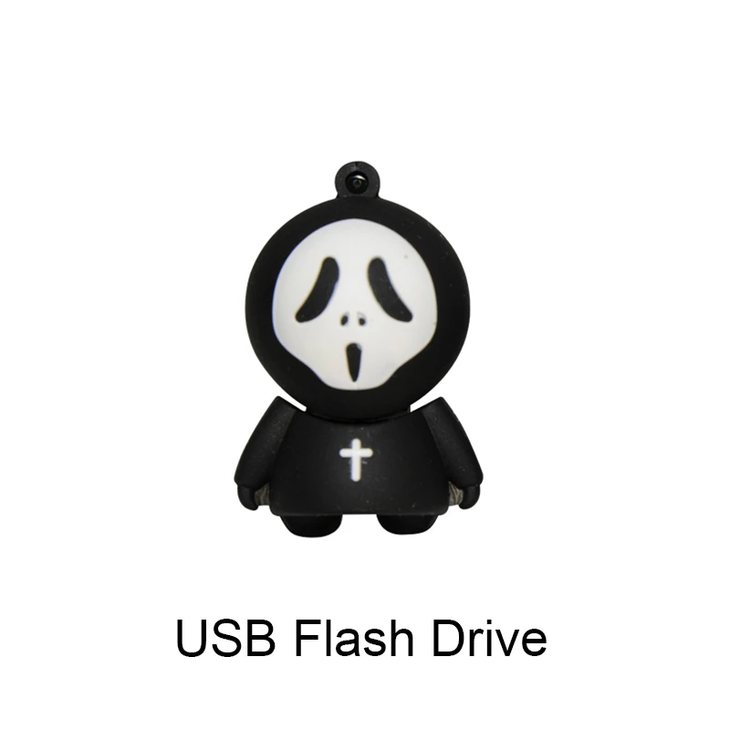 usb flash drive 4gb 8gb 16gb pen drive 32gb 64GB memory stick pendrive ghost usb2.0 disk usb stick Halloween gifts