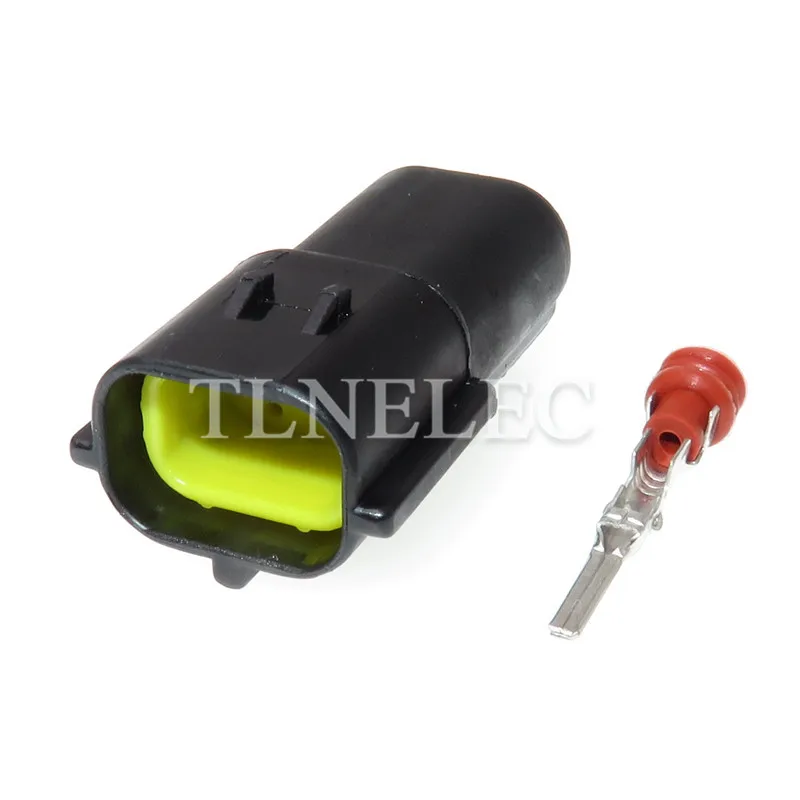 2 Pin Way Male Female Sealed Waterproof Auto Wire Connector Plug for Car Truck 174354-2 174352-2 Denso