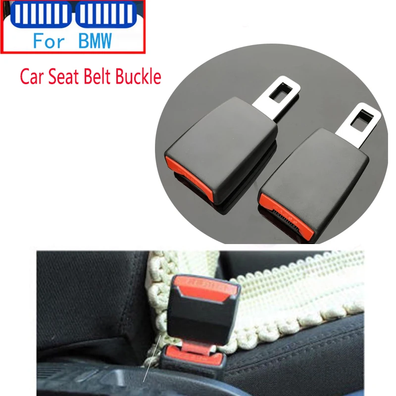 Car Safety Belt Extender Seat Belt Buckle Cover For Bmw X1 X3 F25 X5 F15 F20 F30 F10 F11 G01 X4 G02 F26 X2 Z4 X6 E53 X7 M3 M4 M5