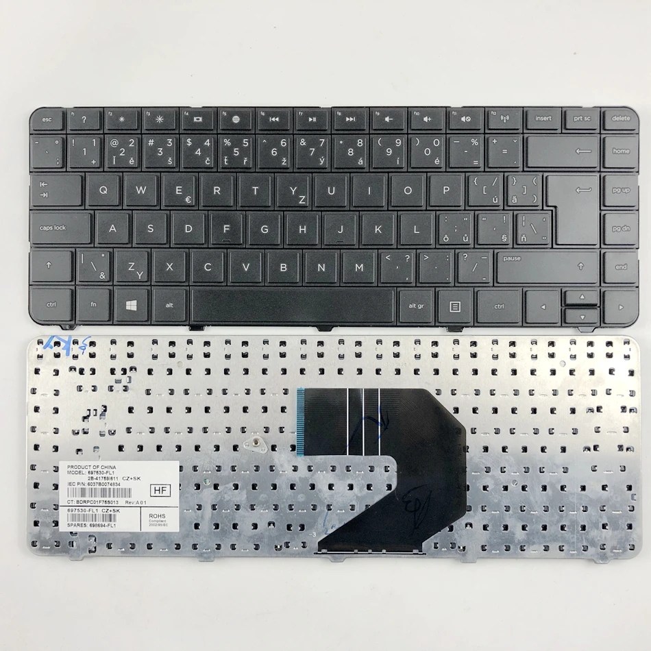 Czech&Slovak Laptop Keyboard For HP Paviliom G6x G6T G6S G6-1300 G6-1000 G6-1200 G4-1000 G4t-1000 G4-1200 Series