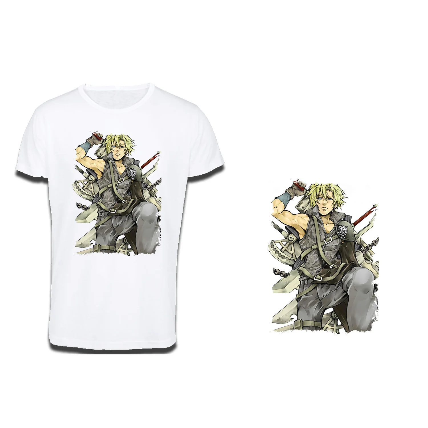 T-SHIRT cotton touch A3 FANART CHARACTER RPG cotton touch T-shirt