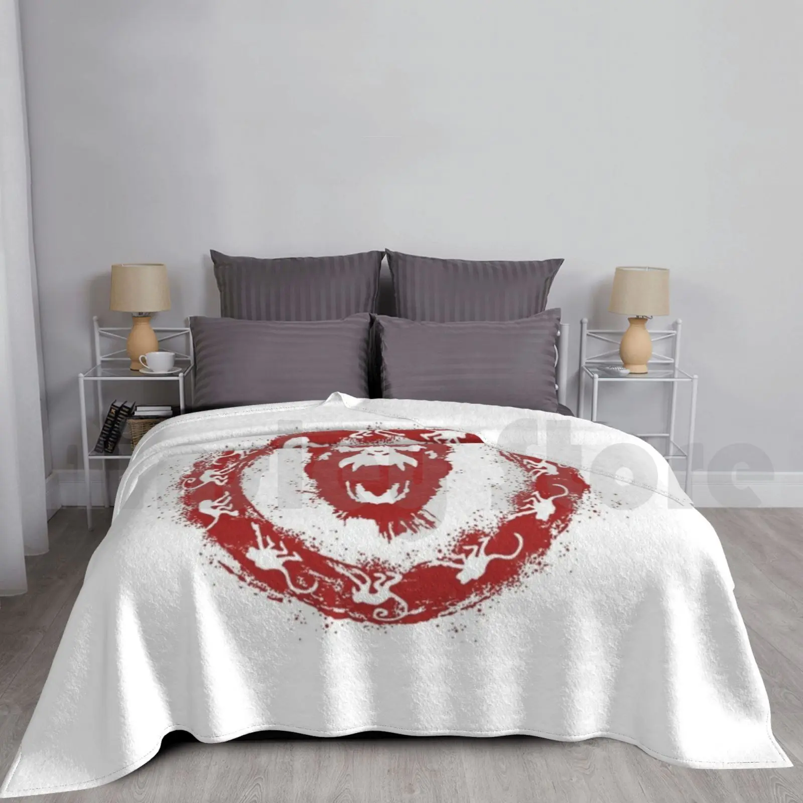 12 Monkeys Blanket Fashion Custom 3246 Monkey Stay Home