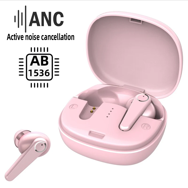 ANC Noice Cancelling Wireless Bluetooth Earphones G07 TWS HD Call Earbuds IPX7 Waterproof Sport Headset With Microphone