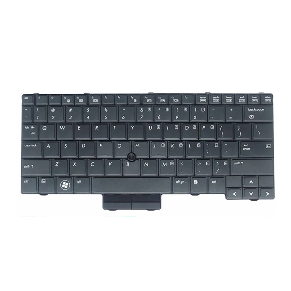 Imagem -02 - para hp Elitebook 2540p 2540 Eua Teclado do Portátil Preto Novo