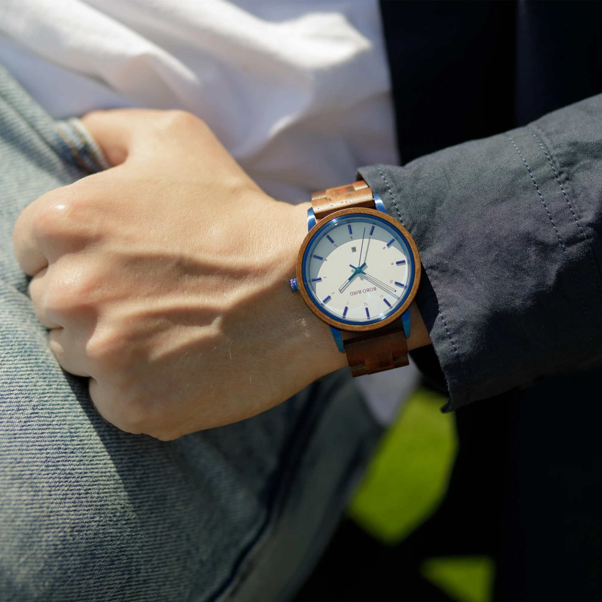 BOBO BIRD Wooden Men Watch Quartz Wristwatches Japanese Movement Luxury Fashion Women Timepiece Custom Gift Box