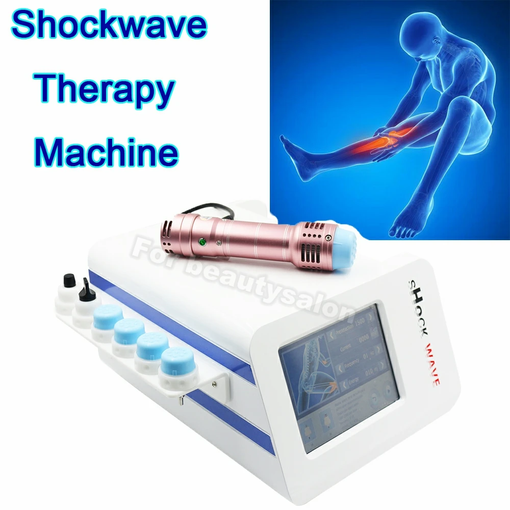 

2021 NEW Shockwave Therapy Machine For Shoulder Pain Calcific Tendonitis Professional Physiotherapy Smart Touch Screen Massage