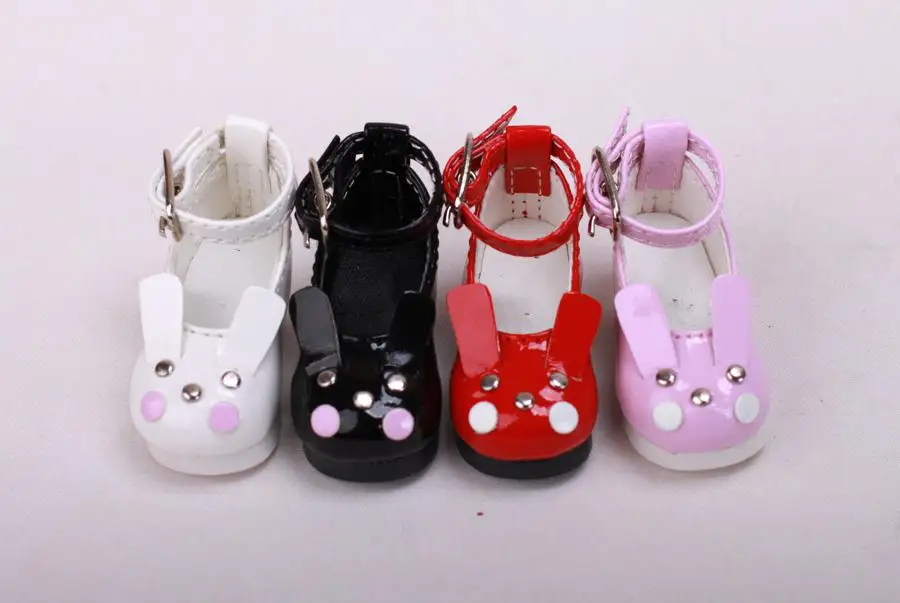 

1/6 scale BJD SD doll Cute bunny boots shoes for YOSD girl doll accessories . not include doll and other C0626