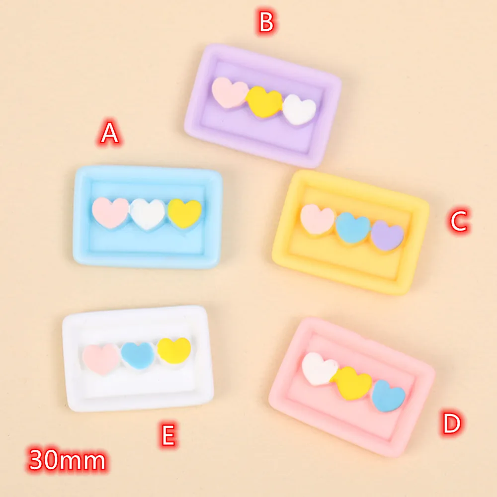 

10pcs Cute Resin Dessert Foods Cabochon Flatback Scrapbook Crafts for Jewelry Making DIY Handmade Hairpin Brooch Accessories