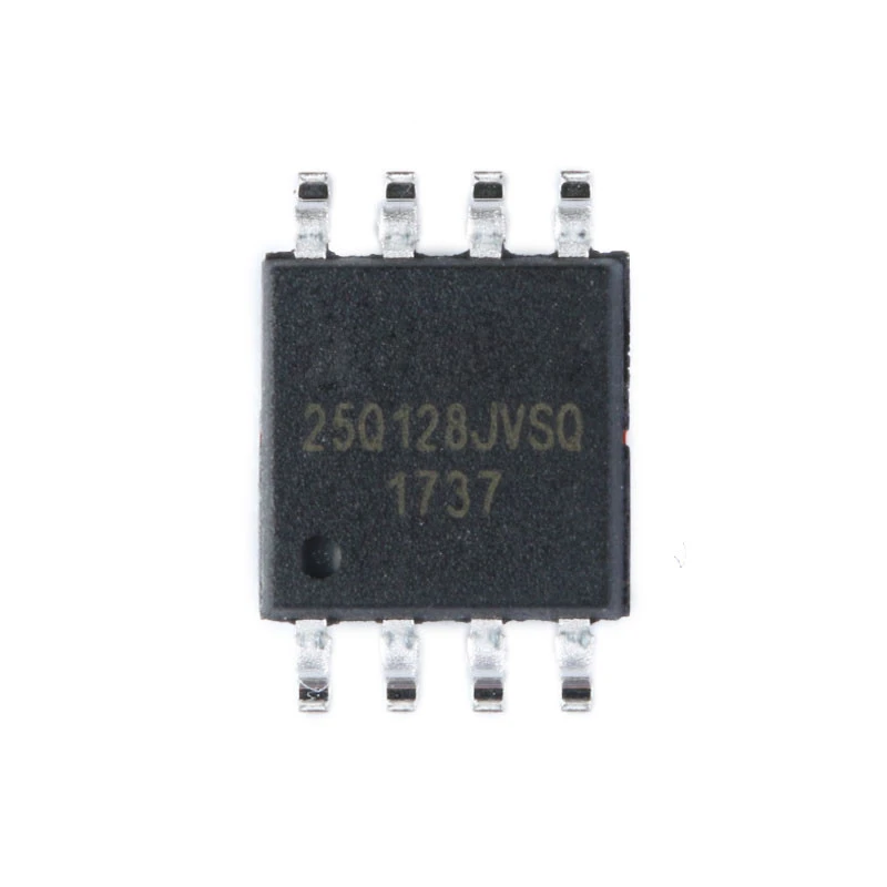 50 Buah 《 W25Q128 25Q128JVSQ SOP8 128 Chip Memori FLASH Mbit