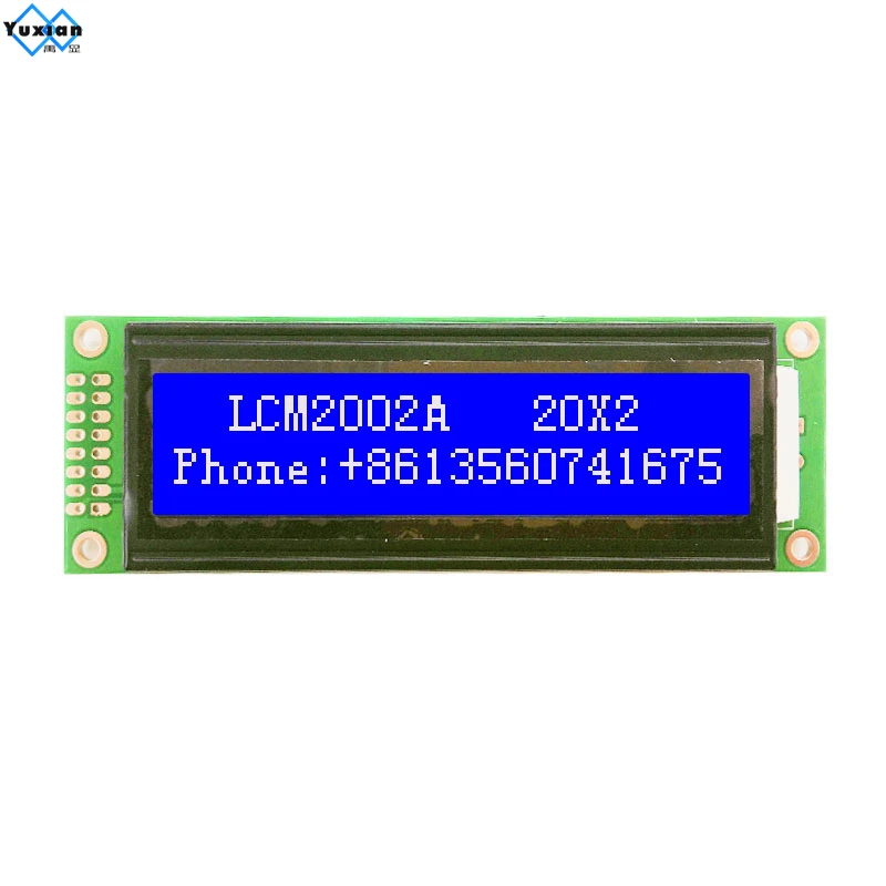 Lmb202d、wh2002、tc2002a、ac202a、20x2、i2c、2002aと互換性のあるLCDディスプレイモジュール